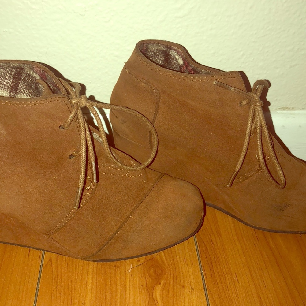 Brown Boots, Size 6.5 in womens,